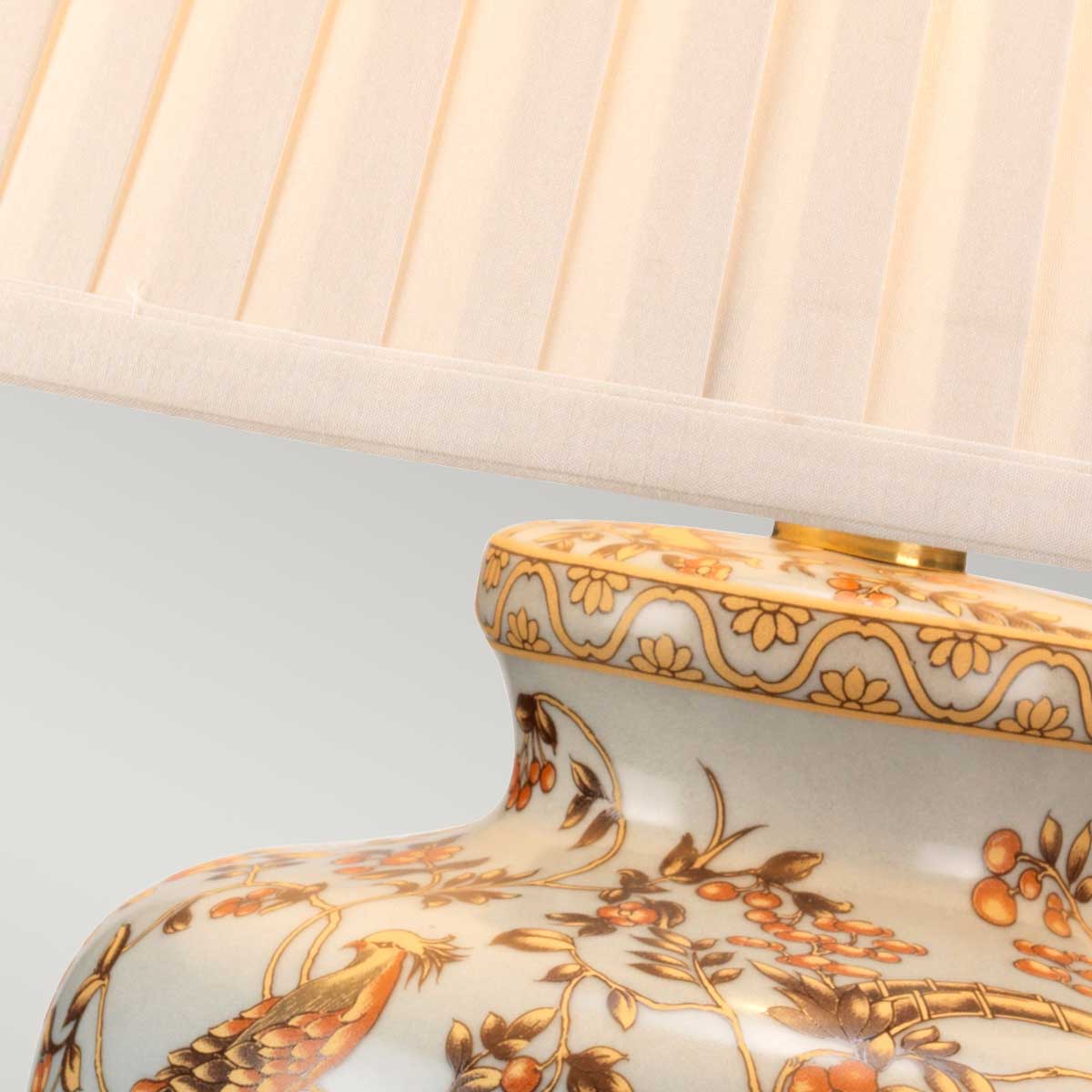 Elstead Lighting Table Lamp from the Gold Birds range. Gold Birds 1 Light Table Lamp Product Code = GOLD-BIRDS-TL