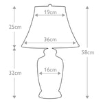 Elstead Lighting Table Lamp from the Goldthistle range. Gold Thistle 1 Light Table Lamp – SKU GOLD-THISTLE-TL