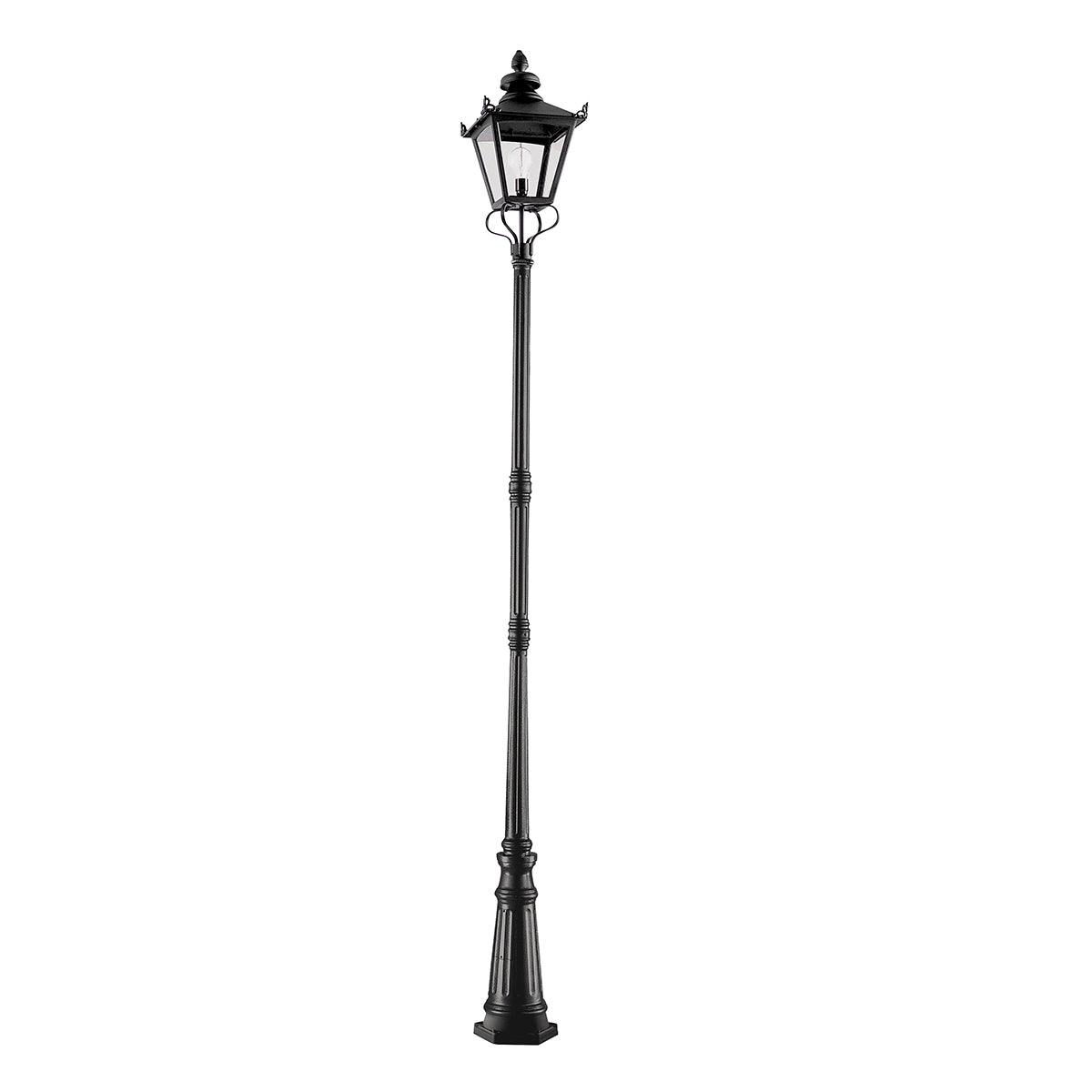 Elstead Lighting Lamp Post from the Grampian range. Grampian 1 Light Lamp Post Product Code = GP1-BLACK