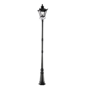 Elstead Lighting Lamp Post from the Grampian range. Grampian 1 Light Lamp Post Product Code = GP1-BLACK