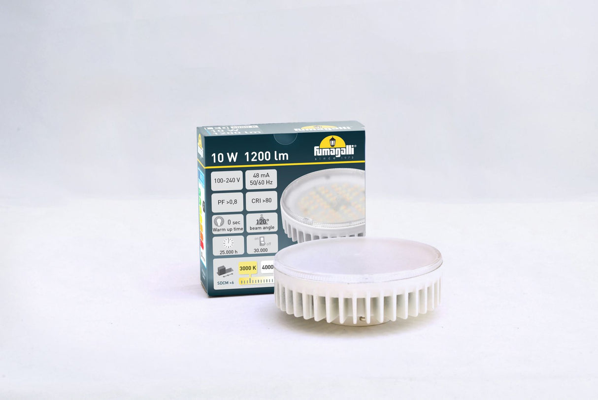 Magnalux GX53 LED Lamp 10W CCT Settable Part Number - H3.LED.G53.CCT