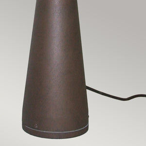 Garden Zone Bollard from the Beta range. Beta Aluminium 4-Ring Bollard - Iron Product Code = GZ-BETA6