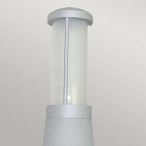 Garden Zone Bollard from the Beta range. Beta Aluminium Plain Bollard - Silver Product Code = GZ-BETA7