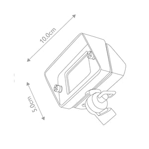 Garden Zone Spot Lights from the Bronze range. Bronze Mini Floodlight Product Code = GZ-BRONZE10