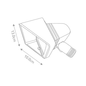 Garden Zone Spot Lights from the Bronze range. Bronze Floodlight Fitting - Verdigris Product Code = GZ-BRONZE13