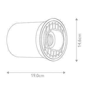 Garden Zone Spot Lights from the Bronze range. Bronze In-Groud Tiltable Spotlight - Aged Bronze Product Code = GZ-BRONZE14