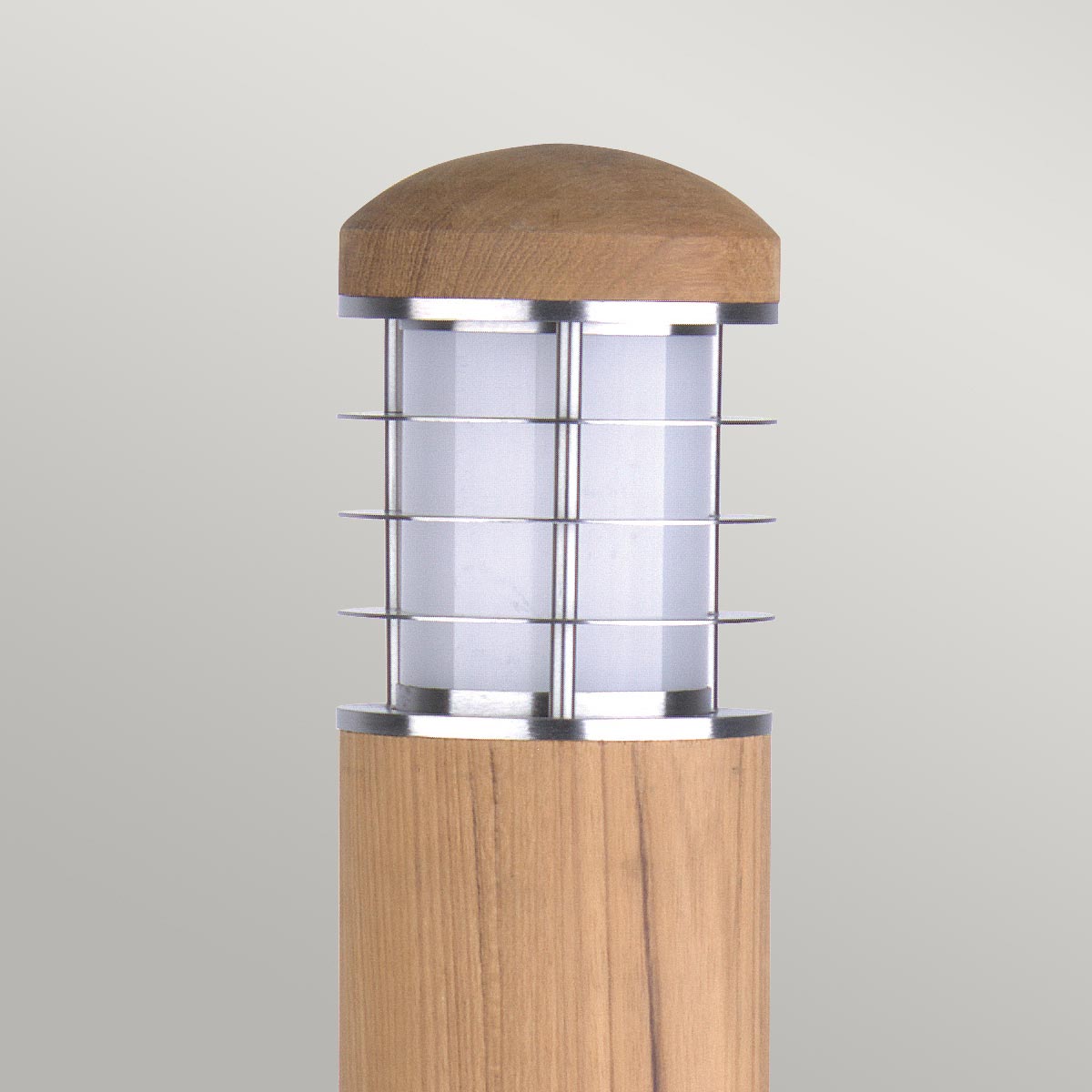 Garden Zone Bollard from the Poole range. Poole 1 Light Bollard Product Code = GZ-POOLE-B