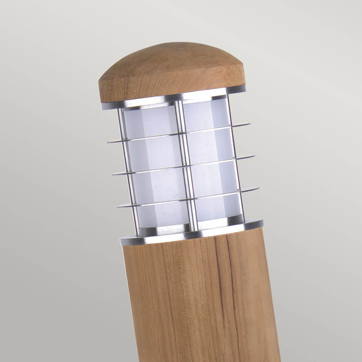 Garden Zone Bollard from the Poole range. Poole 1 Light Mini Bollard Product Code = GZ-POOLE-MB