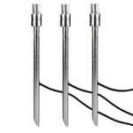 Garden Zone Spot Lights from the Ambleside range. Ambleside Starter kit including 3 x 12V Ambient lights and 3 x Spikes Product Code = GZCC-AMBLE-3S