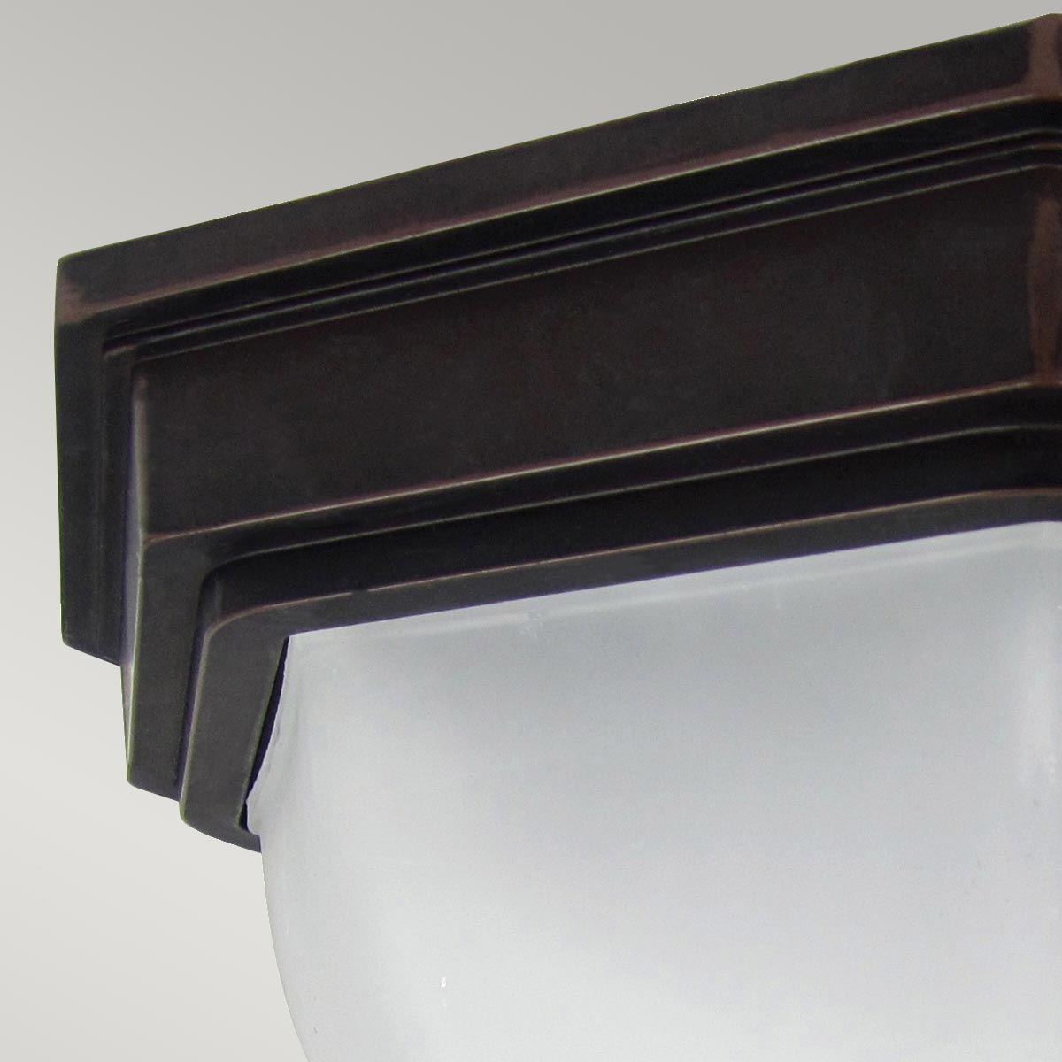 Garden Zone Ceiling Flush from the Fairford range. Fairford 1 Light Flush Lantern Product Code = GZH-FF12