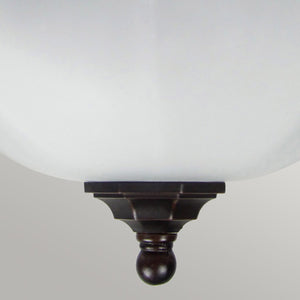 Garden Zone Ceiling Flush from the Fairford range. Fairford 1 Light Flush Lantern Product Code = GZH-FF12