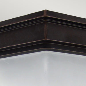 Garden Zone Ceiling Flush from the Fairford range. Fairford 1 Light Flush Lantern Product Code = GZH-FF12