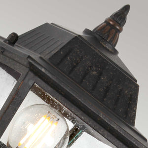 Garden Zone Outdoor Wall Light from the Highnam range. Highnam 1 Light Wall Lantern Product Code = GZH-HN1