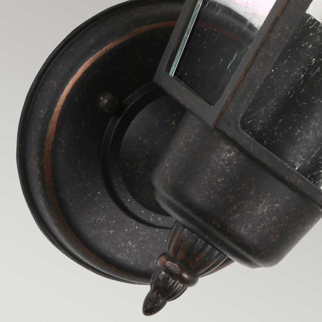 Garden Zone Outdoor Wall Light from the Highnam range. Highnam 1 Light Wall Lantern Product Code = GZH-HN1