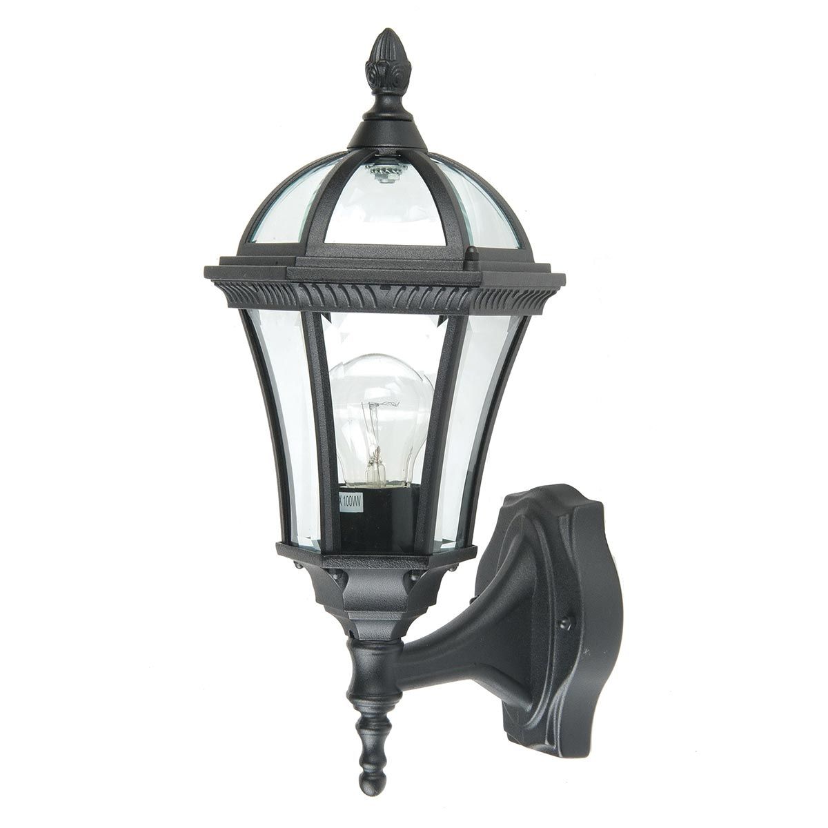 Garden Zone Outdoor Wall Light from the Ledbury range. Ledbury 1 Light Wall Lantern – SKU GZH-LB1