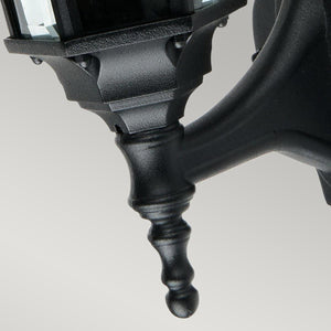 Garden Zone Outdoor Wall Light from the Ledbury range. Ledbury 1 Light Wall Lantern Product Code = GZH-LB1