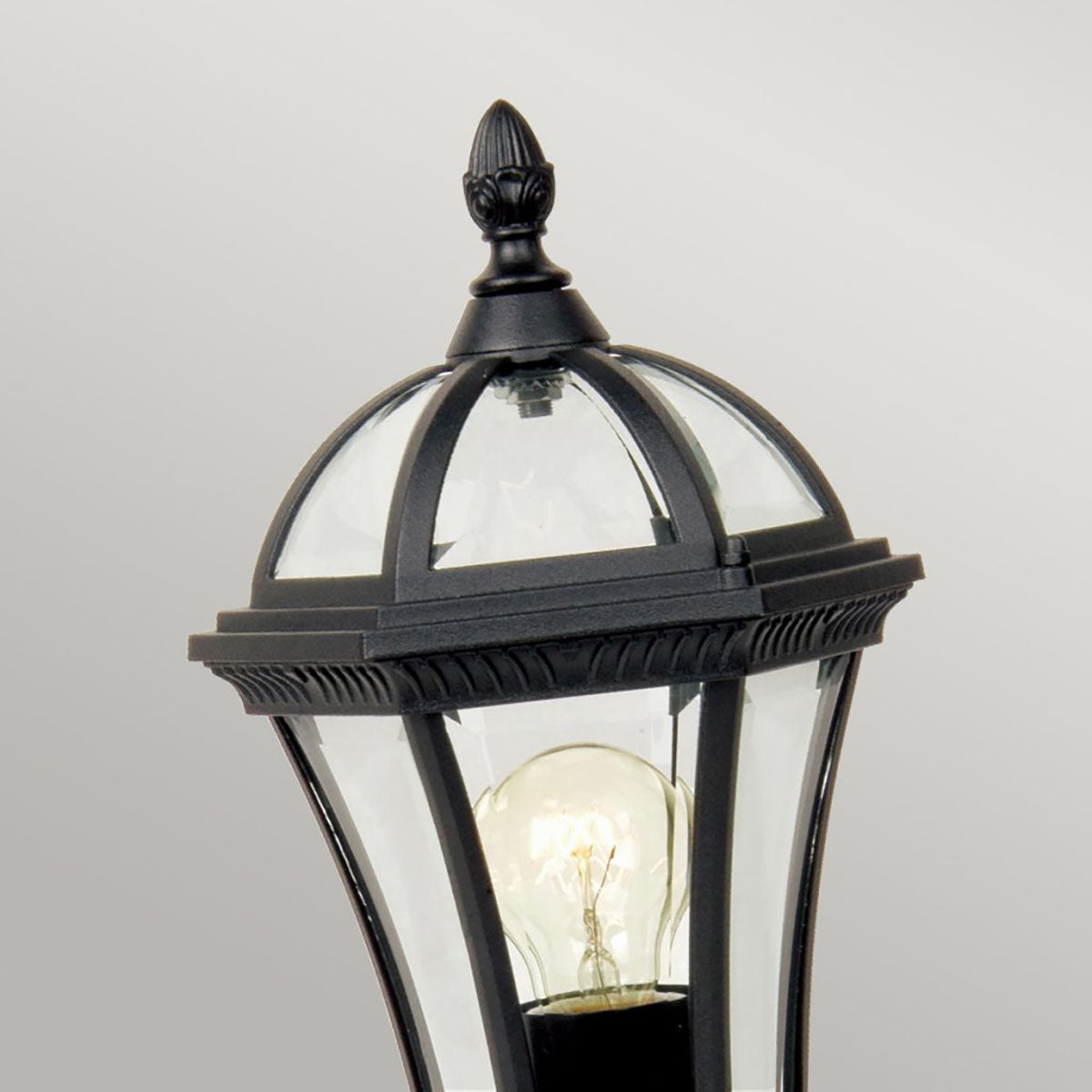 Garden Zone Pedestal Lantern from the Ledbury range. Ledbury 1 Light Pedestal Lantern Product Code = GZH-LB3