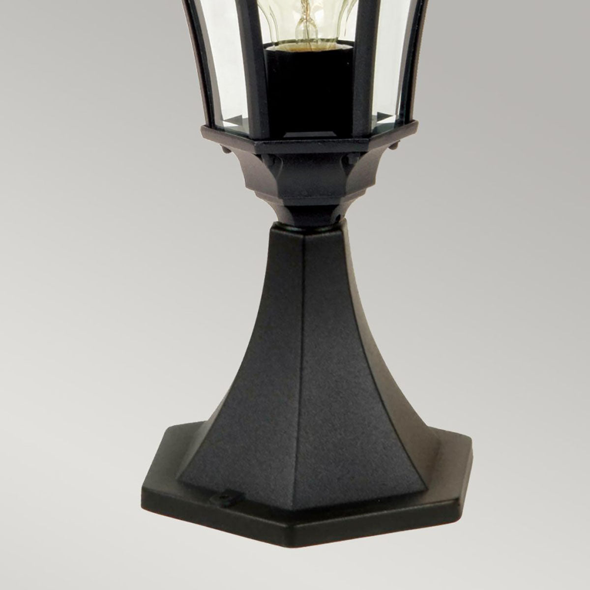 Garden Zone Pedestal Lantern from the Ledbury range. Ledbury 1 Light Pedestal Lantern Product Code = GZH-LB3