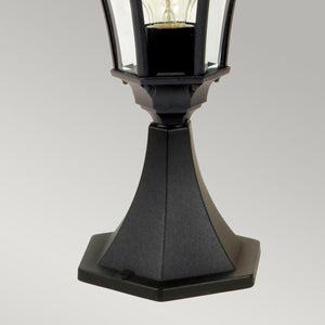 Garden Zone Pedestal Lantern from the Ledbury range. Ledbury 1 Light Pedestal Lantern Product Code = GZH-LB3
