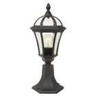 Garden Zone Pedestal Lantern from the Ledbury range. Ledbury 1 Light Pedestal Lantern Product Code = GZH-LB3
