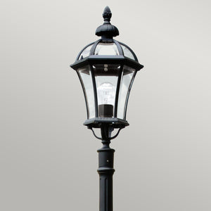 Garden Zone Lamp Post from the Ledbury range. Ledbury 1 Light Lamp Post Product Code = GZH-LB5
