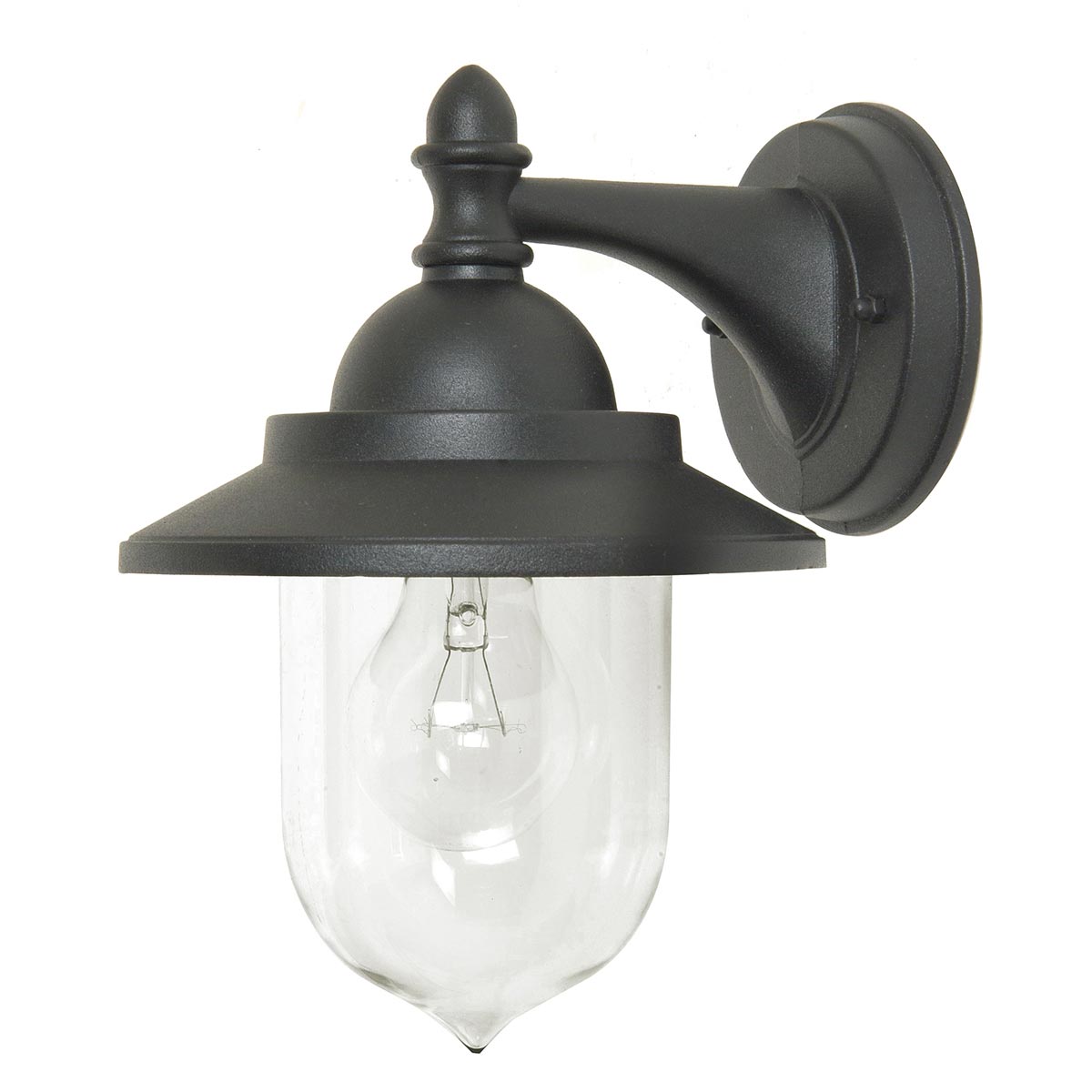 Garden Zone Outdoor Wall Light from the Sandown range. Sandown 1 Light Wall Lantern Product Code = GZH-SDN2