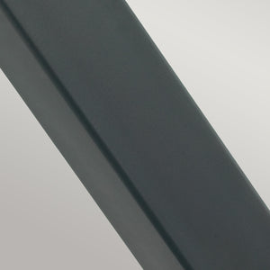 Norlys Halmstad 1 Light Large Bollard - Black H-STAD-L-E27-BLK