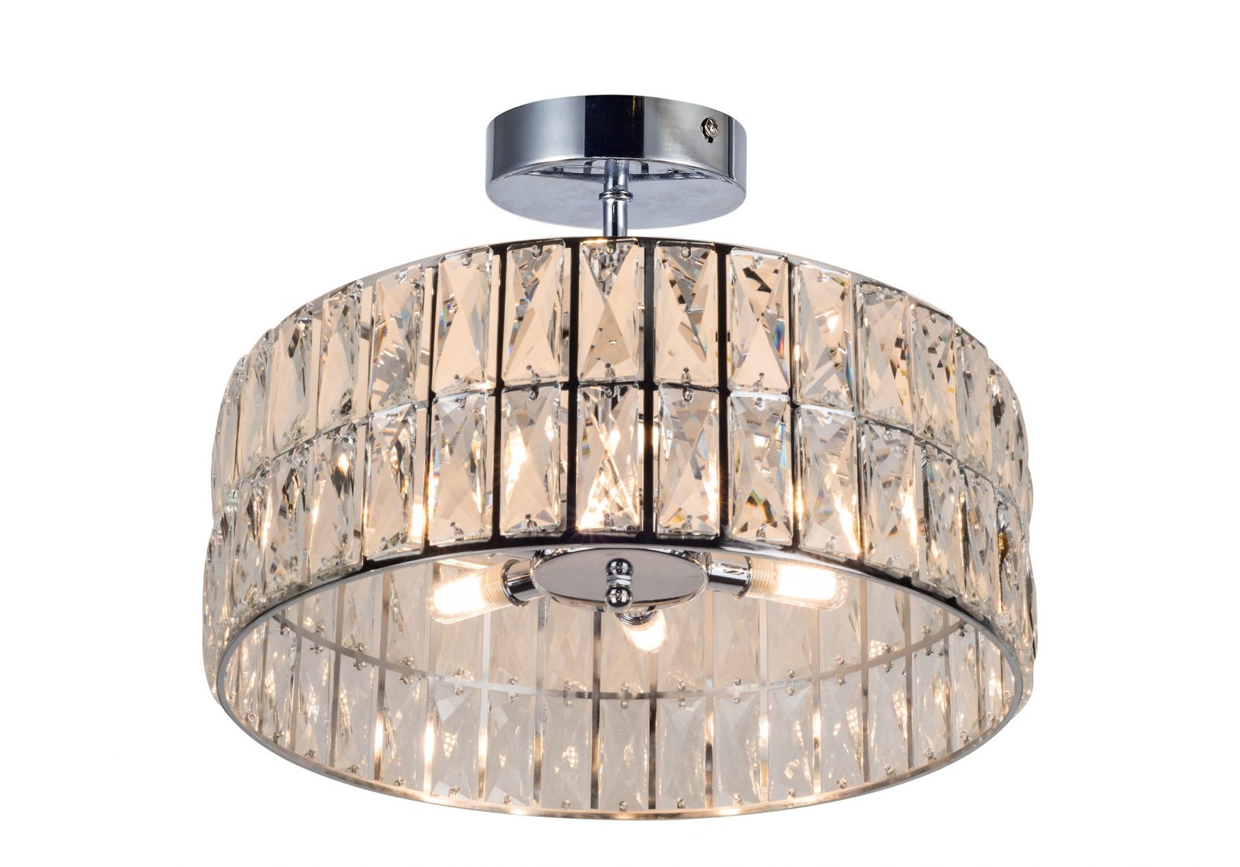Magnalux Haley 6 Light Polished Chrome Bathroom Crystal Part Number - HAL06CH