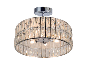 Magnalux Haley 6 Light Polished Chrome Bathroom Crystal Part Number - HAL06CH