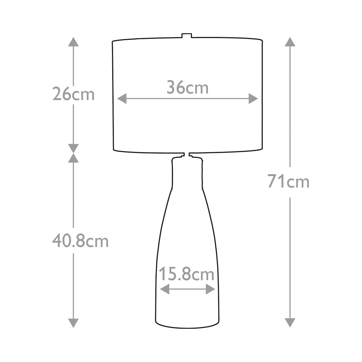Elstead Lighting Table Lamp from the Hammersmith range. Hammersmith 1 Light Table Lamp Product Code = HAMMERSMITH-TL