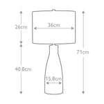 Elstead Lighting Table Lamp from the Hammersmith range. Hammersmith 1 Light Table Lamp Product Code = HAMMERSMITH-TL