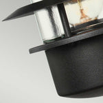 Elstead Lighting Outdoor Wall Light from the Helsingor range. Helsingor 1 Light Wall Lantern – SKU HELSINGOR-BK