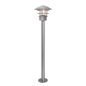 Elstead Lighting Bollard from the Helsingor range. Helsingor 1 Light Bollard Lantern Product Code = HELSINGOR-BOL-SL