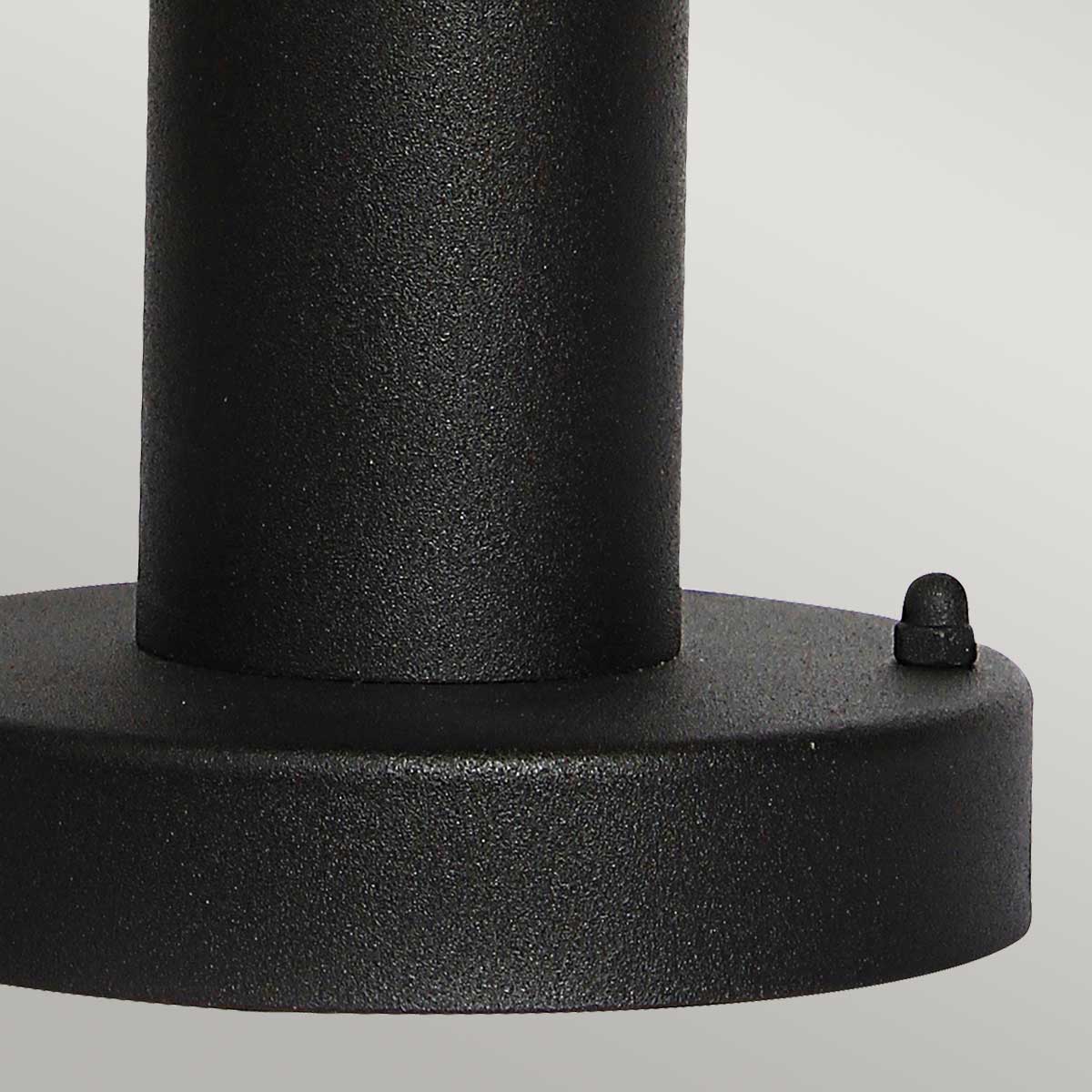 Elstead Lighting Pedestal Lantern from the Helsingor range. Helsingor 1 Light Pedestal Lantern Product Code = HELSINGOR-PED-BK