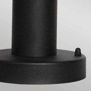 Elstead Lighting Pedestal Lantern from the Helsingor range. Helsingor 1 Light Pedestal Lantern Product Code = HELSINGOR-PED-BK