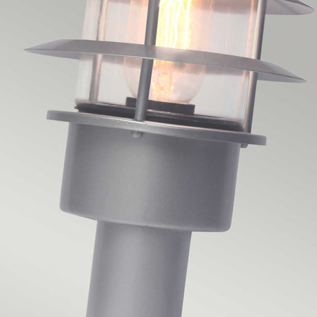 Elstead Lighting Pedestal Lantern from the Helsingor range. Helsingor 1 Light Pedestal Lantern Product Code = HELSINGOR-PED