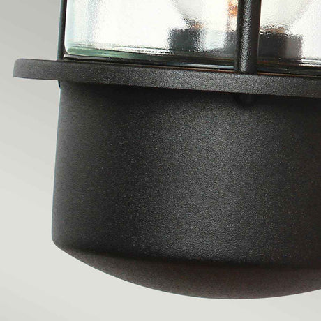 Elstead Lighting Outdoor Wall Light from the Helsingor range. Helsingor 1 Light PIR Wall Lantern Product Code = HELSINGOR-PIR-BK