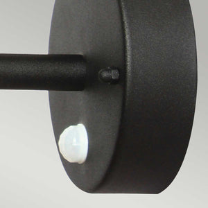 Elstead Lighting Outdoor Wall Light from the Helsingor range. Helsingor 1 Light PIR Wall Lantern Product Code = HELSINGOR-PIR-BK