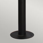 Elstead Lighting Bollard from the Helsingor range. Helsingor 1 Light Bollard Lantern with PIR – SKU HELSINGOR-PIR-BOL-BK