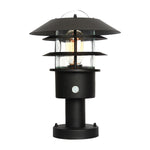 Elstead Lighting Pedestal Lantern from the Helsingor range. Helsingor 1 Light PIR Pedestal Lantern – SKU HELSINGOR-PIR-PED-BK