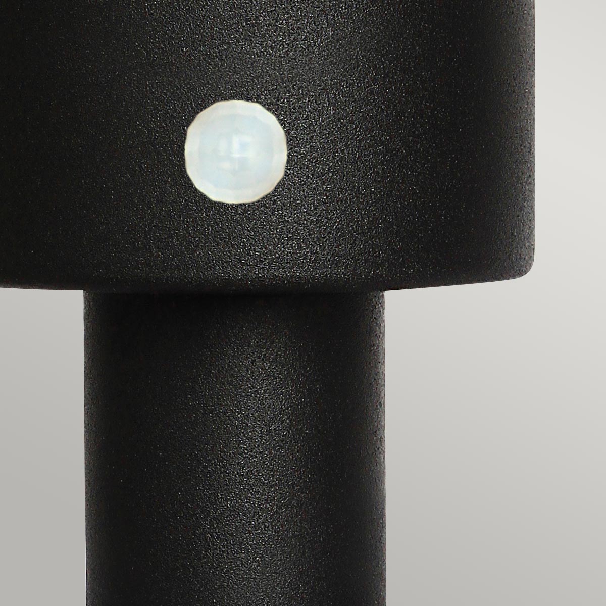 Elstead Lighting Pedestal Lantern from the Helsingor range. Helsingor 1 Light PIR Pedestal Lantern Product Code = HELSINGOR-PIR-PED-BK