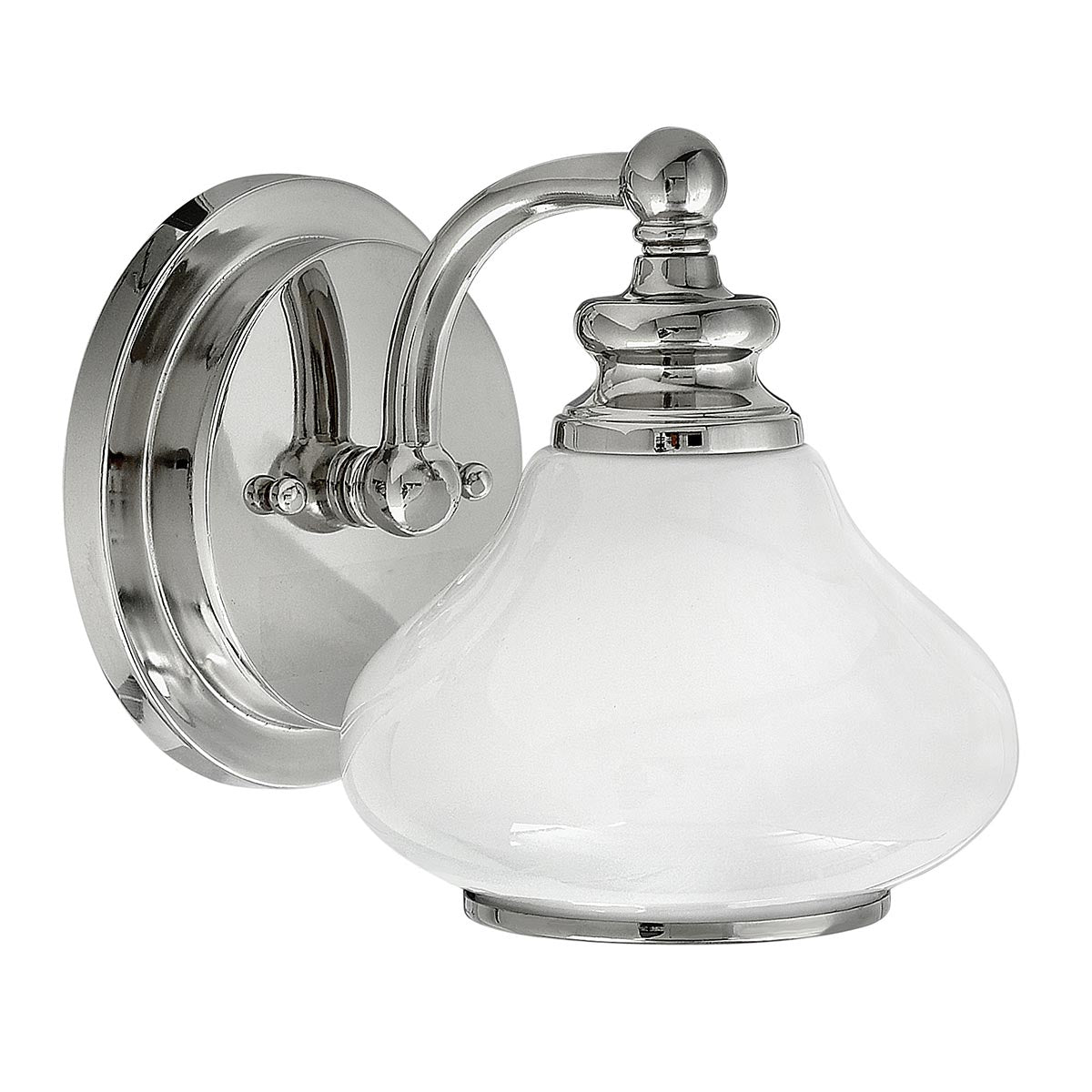 Hinkley Wall Light from the Ainsley range. Ainsley 1 Light Wall Light Product Code = HK-AINSLEY1-BATH