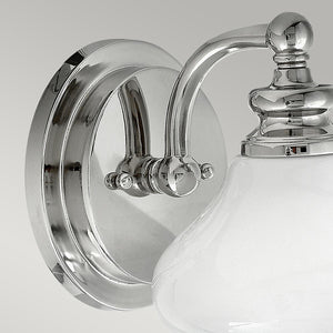 Hinkley Wall Light from the Ainsley range. Ainsley 1 Light Wall Light Product Code = HK-AINSLEY1-BATH