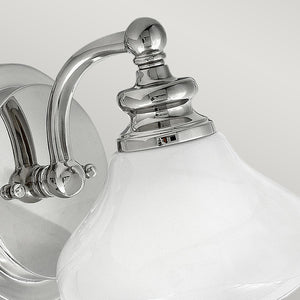 Hinkley Wall Light from the Ainsley range. Ainsley 1 Light Wall Light Product Code = HK-AINSLEY1-BATH