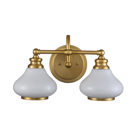 Hinkley Wall Light from the Ainsley range. Ainsley 2 Light Wall Light Product Code = HK-AINSLEY2-BATH-BB