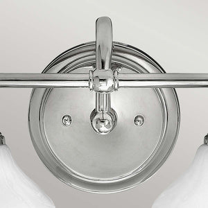 Hinkley Wall Light from the Ainsley range. Ainsley 2 Light Wall Light Product Code = HK-AINSLEY2-BATH