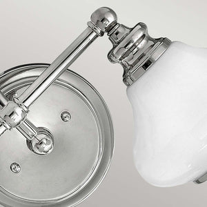 Hinkley Wall Light from the Ainsley range. Ainsley 2 Light Wall Light Product Code = HK-AINSLEY2-BATH