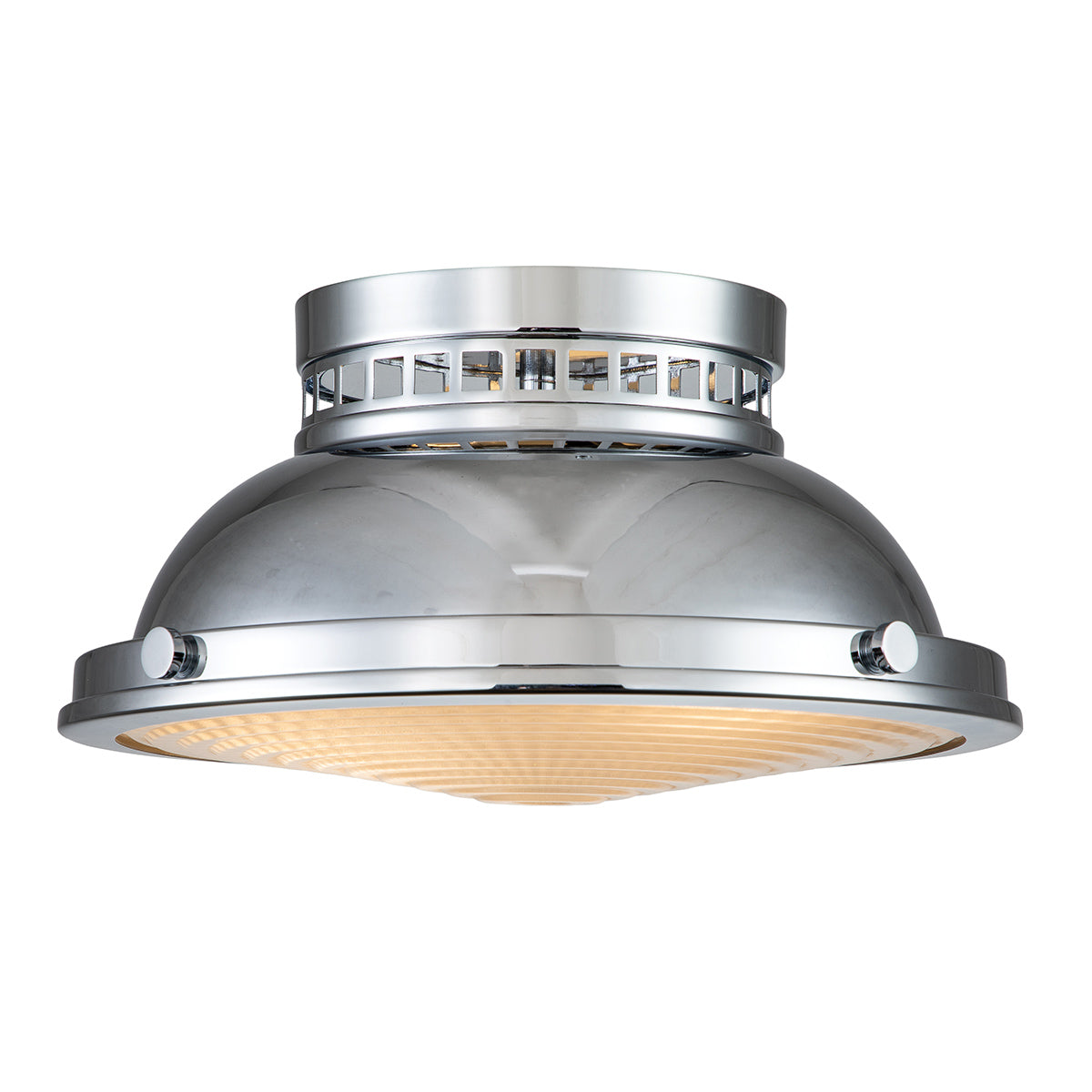 Hinkley Ceiling Flush from the Amelia range. Amelia 2lt Flush Light Product Code = HK-AMELIA-F-M-CM