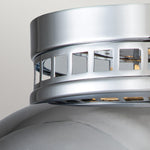 Hinkley Ceiling Flush from the Amelia range. Amelia 2lt Flush Light Product Code = HK-AMELIA-F-M-CM