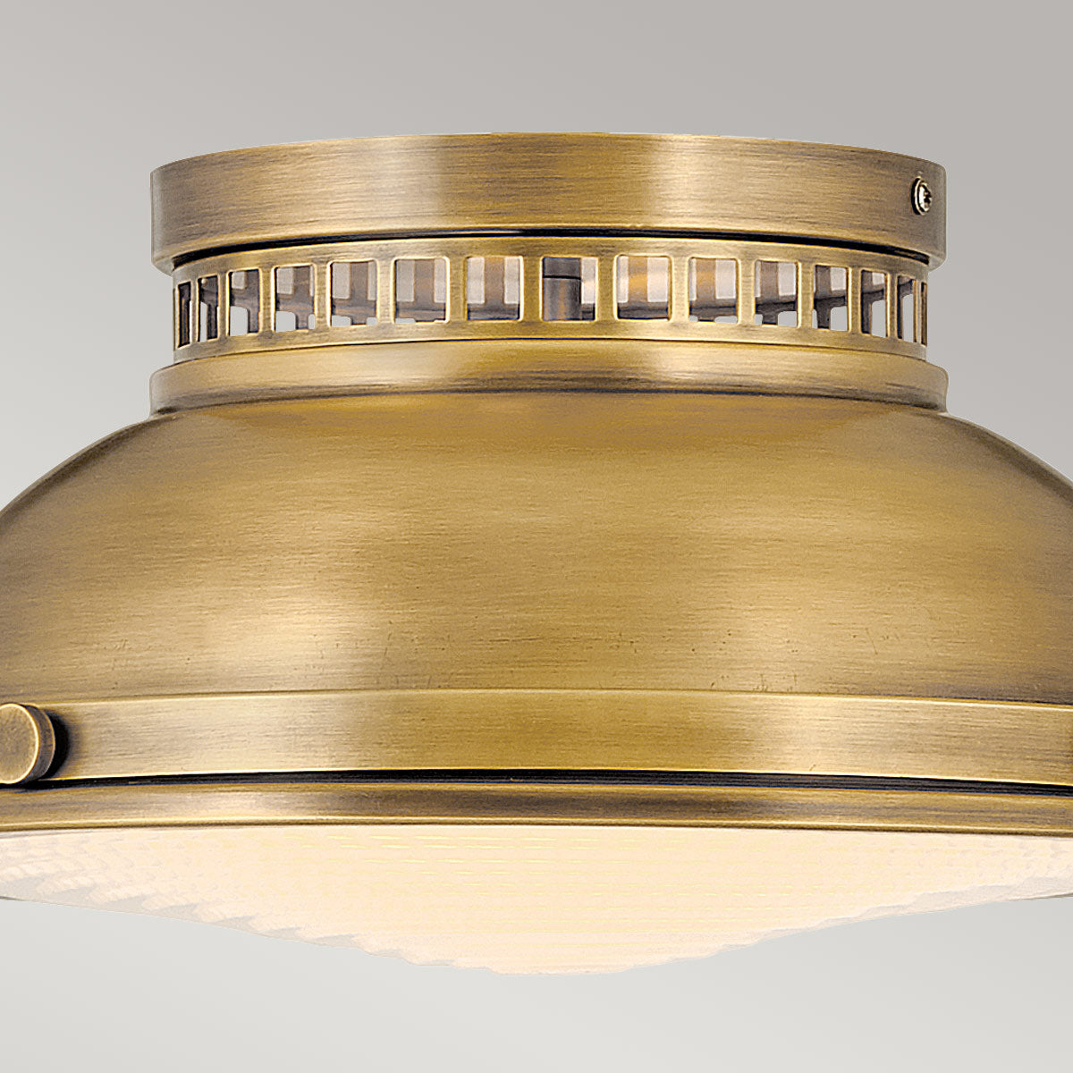 Hinkley Ceiling Flush from the Amelia range. Amelia 2lt Flush Light Product Code = HK-AMELIA-F-M-HB